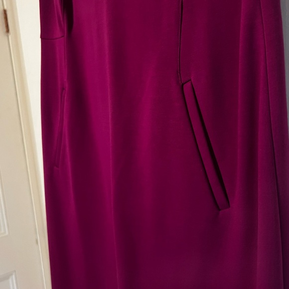 Lands End Shift Dress in Mulberry - Picture 2 of 5
